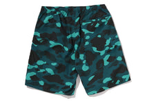 COLOR CAMO APE HEAD ONE POINT BEACH SHORTS