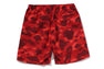 COLOR CAMO APE HEAD ONE POINT BEACH SHORTS