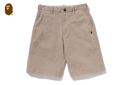 ONE POINT CHINO SHORTS