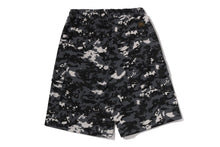 MULTI PIXEL CAMO BAPE STA LOGO CARGO RELAXED FIT SWEAT SHORTS