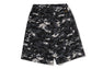 MULTI PIXEL CAMO BAPE STA LOGO CARGO RELAXED FIT SWEAT SHORTS