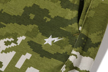 MULTI PIXEL CAMO BAPE STA LOGO CARGO RELAXED FIT SWEAT SHORTS