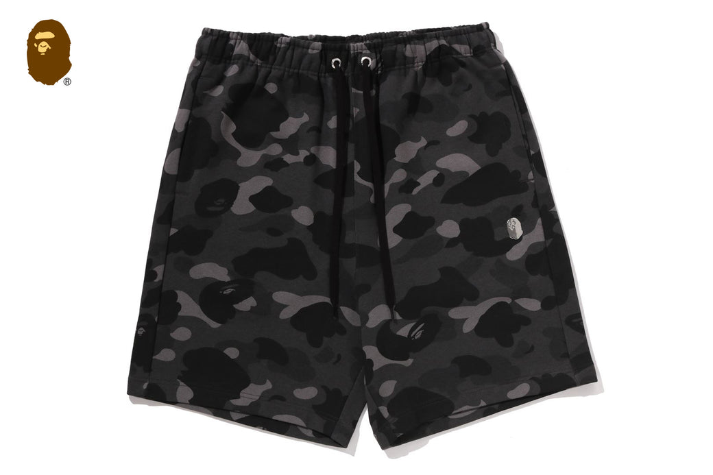 COLOR CAMO METAL APE HEAD RELAXED FIT SWEAT SHORTS | bape.com