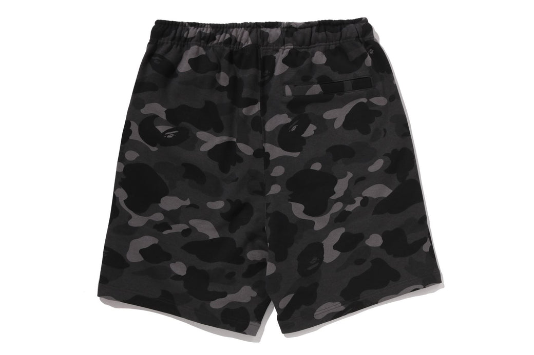 COLOR CAMO METAL APE HEAD RELAXED FIT SWEAT SHORTS | bape.com