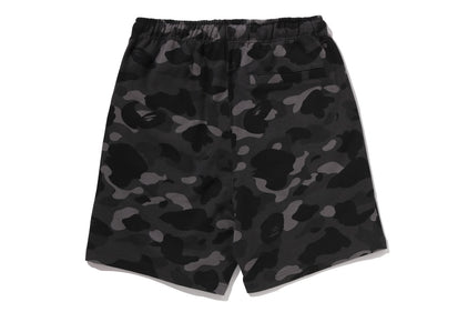 COLOR CAMO METAL APE HEAD RELAXED FIT SWEAT SHORTS