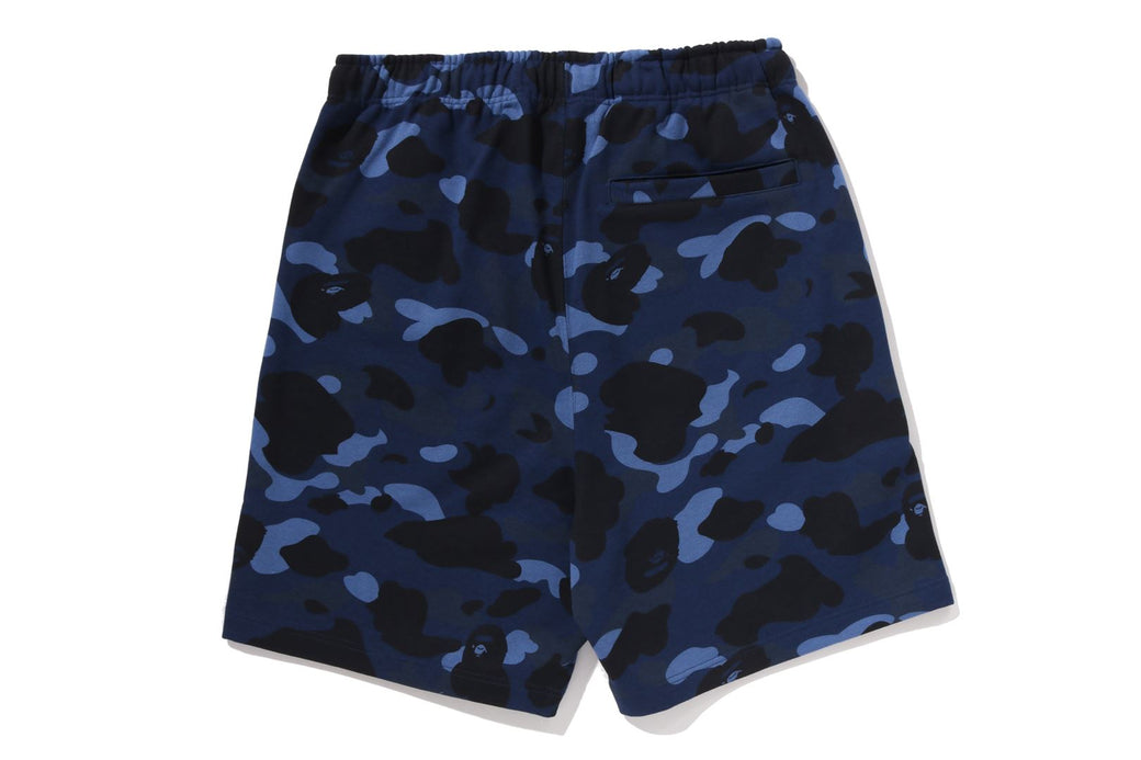 COLOR CAMO METAL APE HEAD RELAXED FIT SWEAT SHORTS | bape.com