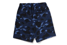 COLOR CAMO METAL APE HEAD RELAXED FIT SWEAT SHORTS