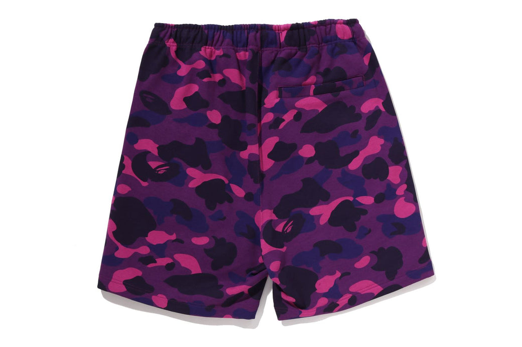 COLOR CAMO METAL APE HEAD RELAXED FIT SWEAT SHORTS | bape.com