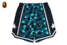 COLOR CAMO MESH RELAXED FIT SHORTS