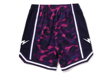 COLOR CAMO MESH RELAXED FIT SHORTS