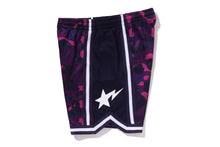 COLOR CAMO MESH RELAXED FIT SHORTS