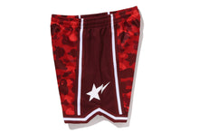 COLOR CAMO MESH RELAXED FIT SHORTS