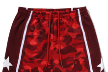 COLOR CAMO MESH RELAXED FIT SHORTS