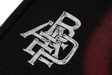 HEAVY WASH HAND DRAW FOOTBALL LOGO RELAXED FIT SWEAT SHORTS