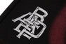 HEAVY WASH HAND DRAW FOOTBALL LOGO RELAXED FIT SWEAT SHORTS