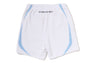 HEAVY WASH HAND DRAW FOOTBALL LOGO RELAXED FIT SWEAT SHORTS