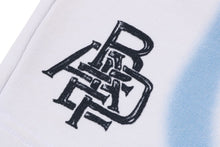 HEAVY WASH HAND DRAW FOOTBALL LOGO RELAXED FIT SWEAT SHORTS