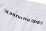 HEAVY WASH HAND DRAW FOOTBALL LOGO RELAXED FIT SWEAT SHORTS
