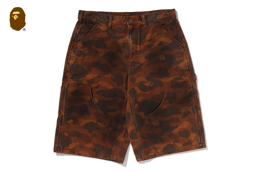 SOLID 1ST CAMO GARMENT DYED RELAXED FIT WORK SHORTS
