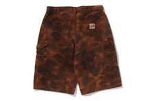 SOLID 1ST CAMO GARMENT DYED RELAXED FIT WORK SHORTS