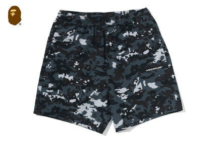 MULTI PIXEL CAMO RELAXED FIT BEACH SHORTS