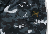 MULTI PIXEL CAMO RELAXED FIT BEACH SHORTS