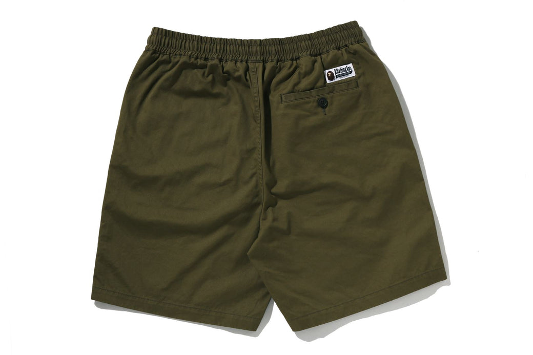 ONE POINT ELASTICATED RELAXED FIT SHORTS | bape.com