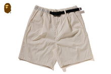 BELT 1 PLEAT ELASTICATED RELAXED FIT SHORTS