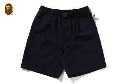 BELT 1 PLEAT ELASTICATED RELAXED FIT SHORTS