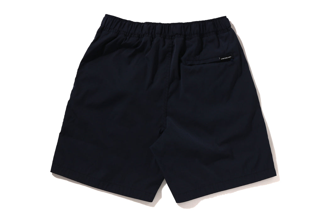 BELT 1 PLEAT ELASTICATED RELAXED FIT SHORTS | bape.com