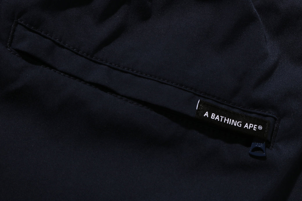 BELT 1 PLEAT ELASTICATED RELAXED FIT SHORTS | bape.com