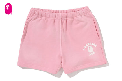 VINTAGE WASHED COLLEGE SWEAT SHORTS