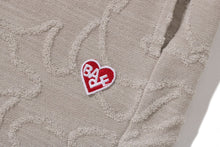 NEON CAMO JACQUARD SWEAT SHORTS