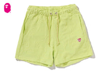 NEON CAMO JACQUARD SWEAT SHORTS