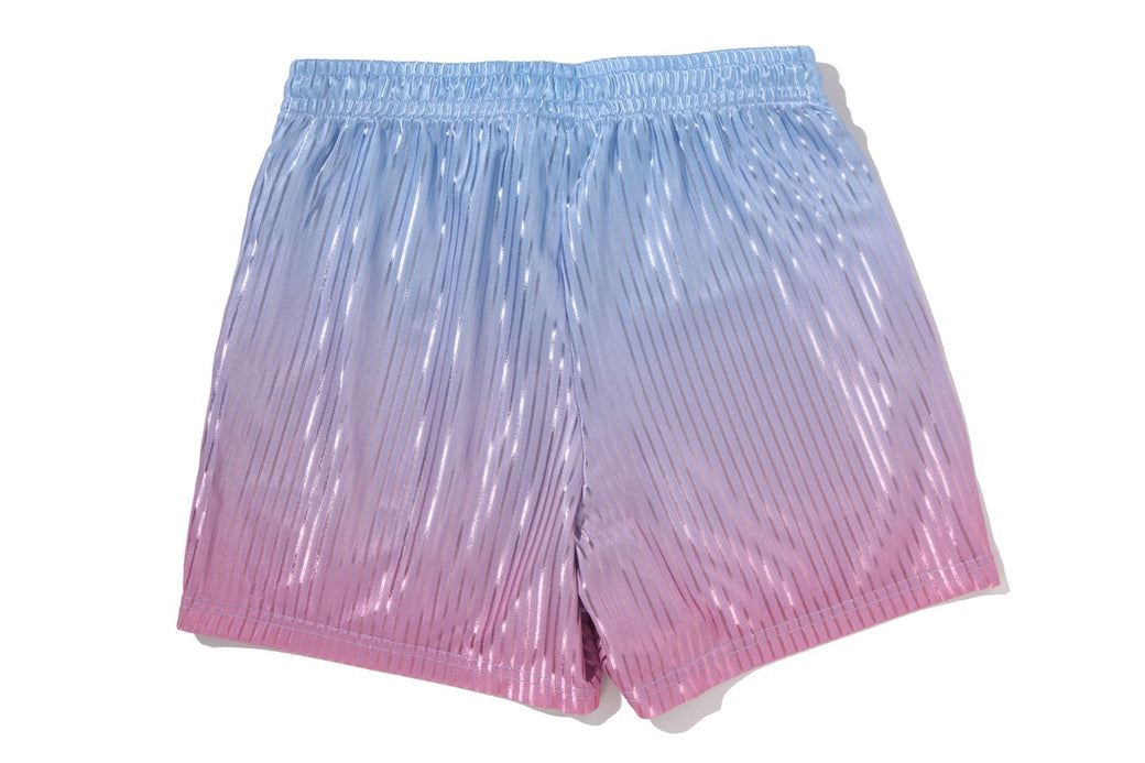 DIP DYE MULTI LOGO SHORTS | bape.com
