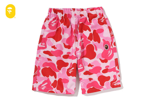 ABC CAMO APE HEAD ONE POINT BEACH SHORTS | bape.com