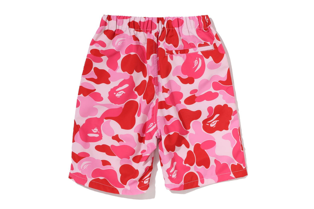 ABC CAMO APE HEAD ONE POINT BEACH SHORTS | bape.com