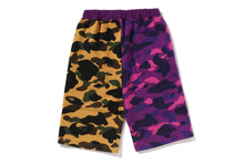 SPLIT CAMO SHARK SWEAT SHORTS