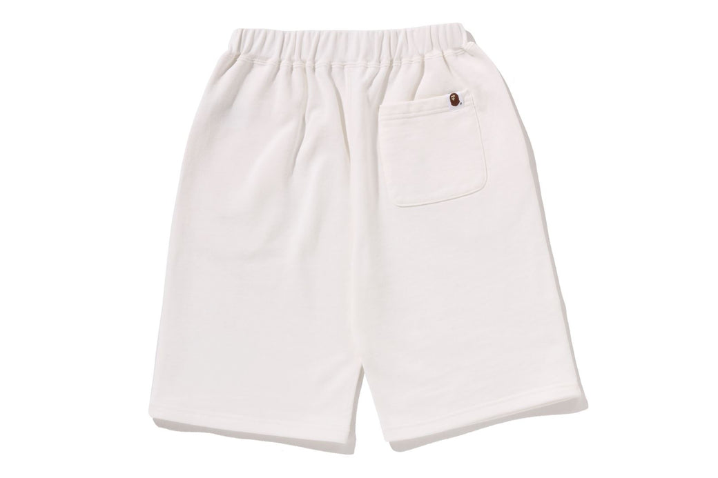 BAPE WASHED EFFECT SWEAT SHORTS | bape.com
