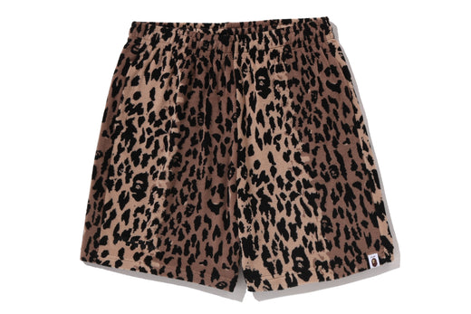 【 BAPE BY KAZUKI KURAISHI 】LEOPARD JACQUARD SHORTS