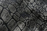 CROC PATTERN LEATHER KNEE LENGTH PANTS