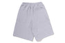 ONE POINT KNEE LENGTH RELAXED FIT SWEAT SHORTS