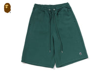 ONE POINT KNEE LENGTH RELAXED FIT SWEAT SHORTS