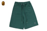 ONE POINT KNEE LENGTH RELAXED FIT SWEAT SHORTS
