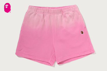GARMENT DYE ONE POINT SWEAT SHORTS