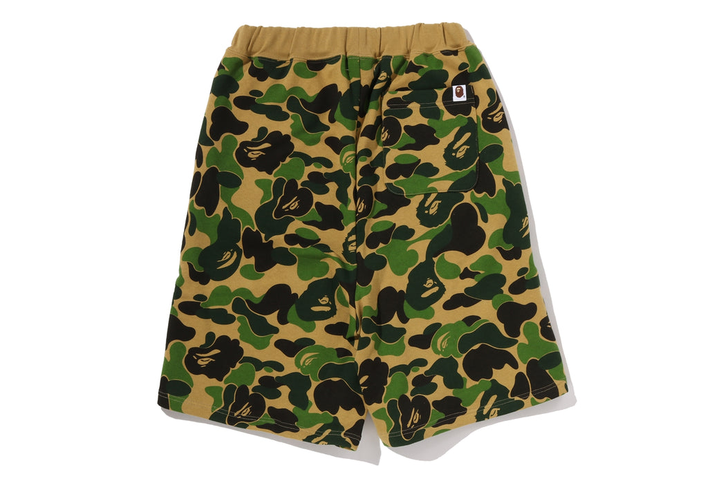 ABC CAMO BAPE STA LOGO SWEAT JORTS | bape.com