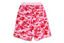 ABC CAMO BAPE STA LOGO SWEAT JORTS