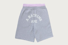 ONE POINT CHECK BOXER LAYERED SWEAT JORTS