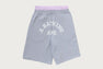 ONE POINT CHECK BOXER LAYERED SWEAT JORTS