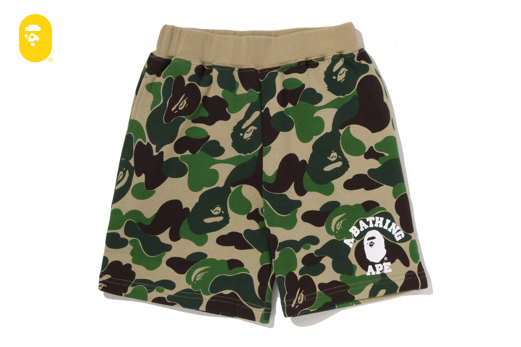 ABC CAMO COLLEGE SHORTS | bape.com